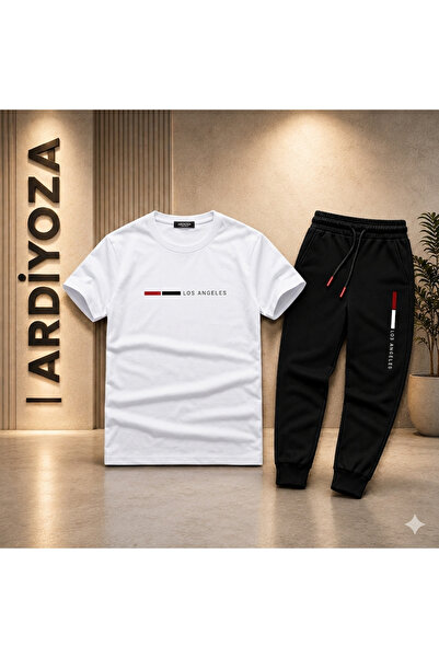 SILATU 2-Piece Losangeles Set (Sweatshirt-T-Shirt)