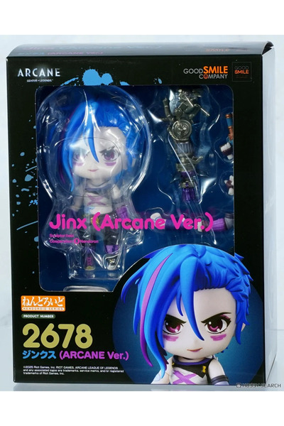 Good Smile Company Nendoroid 2678 League of Legends Jinx ARCANE Ver. Action F...