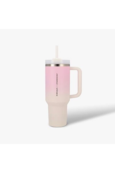 Starbucks ®   كوب ستانلي الوردي المقاوم للحرارة سعة 40 أونصة (1.18 لتر)