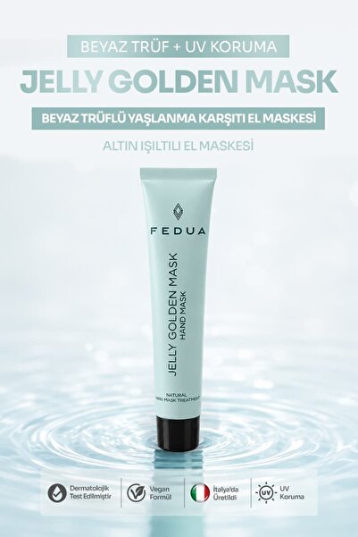 Fedua Jelly Golden Nemlendirici El Maskesi 45 ml