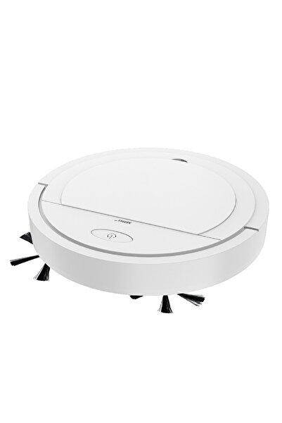 KlaussTech Robot vacuum cleaner with 32 cm diameter, 3W, 1200 mAh, 90 min aut...