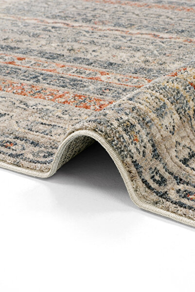 Cool Halı Hanedan Mavi 200x300 6 Metre Kare Büyük Modern Dokuma Etnik Desen S...