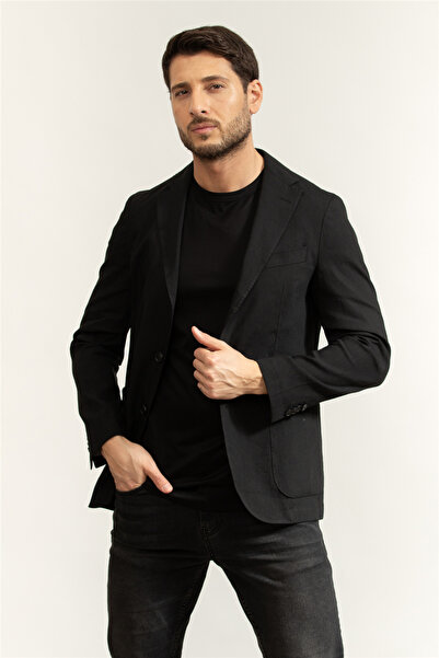 BOSS P Hanry Wg 262 Erkek Blazer Ceket Siyah
