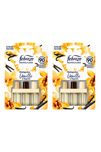 Febreze 3Volution Madagascar Vanilya & Manolya Kokulu Fiş Dolum Şişesi 20 ml,...