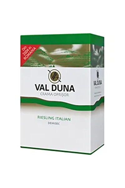 Val Duna Vin alb semisec, Riesling italian, 3 L