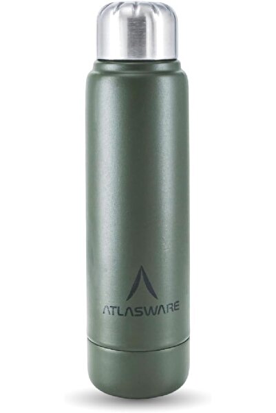 Atlasware Premium Stainless Steel Water Bottle, 220ml, Double-Wall Insulated,...