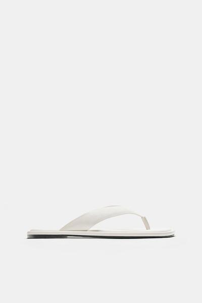 Pull & Bear Bantlı düz sandalet
