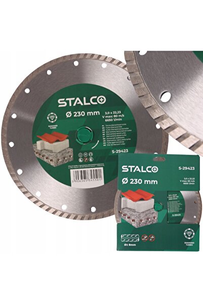 Mardil Disc diamantat segmentat STALCO 230x3.0x22.23 mm, pentru tăiere beton ...