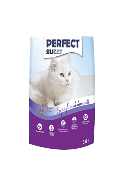 Perfect Silicat - Litter box bedding 3.8 l lavender