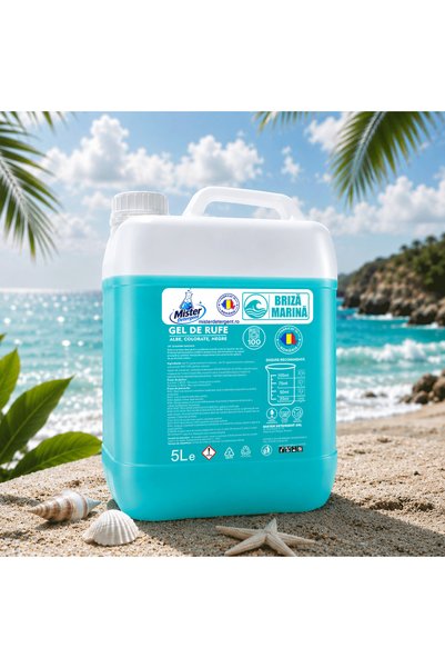Mister Detergent Pachet 1x Parfum de tei + 1x Briză Marină