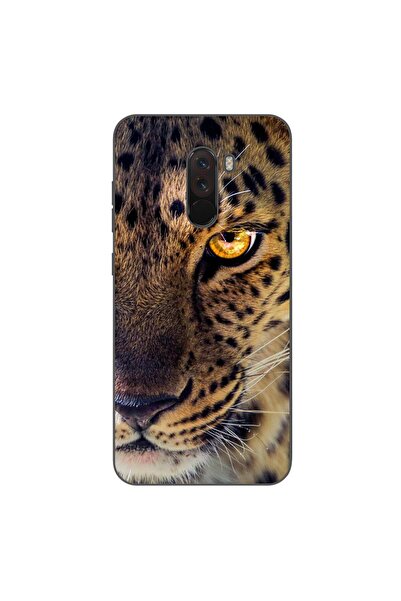 OEM Θήκη συμβατή με Xiaomi Pocophone F1 από σιλικόνη gel TPU με σχέδιο λεοπάρ...