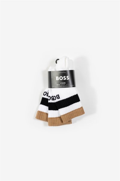 BOSS Erkek 3lü Çorap Çok Renkli