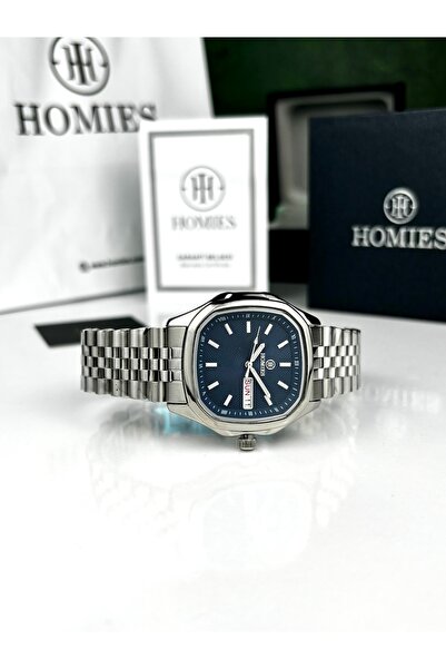 Homies HM38524S01-2 ÇELİK KORDONLU ERKEK KOL SAATİ