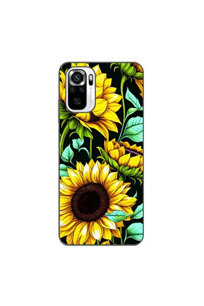 OEM Θήκη συμβατή με Xiaomi Poco M5s Σιλικόνης Gel TPU με σχέδιο Ηλιοτρόπιο AI