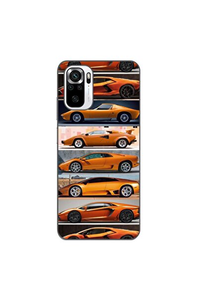 OEM Husa compatibila cu Xiaomi Poco M5s Silicon Gel Tpu Model Masini Lamborghini