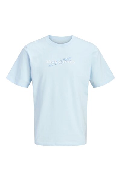 Jack & Jones Boys' T-Shirt, Crew Neck, Text Print