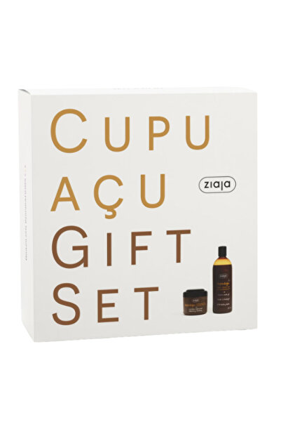 Ziaja Set Cupuacu: gel de dus 500 ml + scrub exfoliant 200 ml,