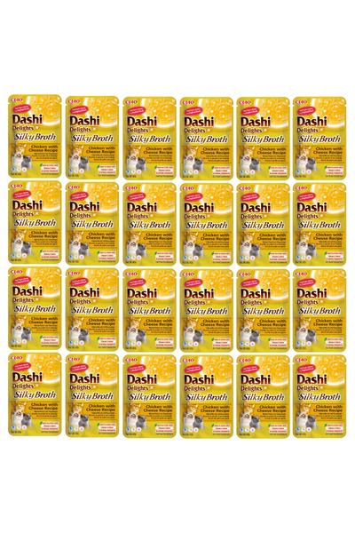 Other INABA gustare pentru pisici CAT DASHI DELIGHTS SILKY CHICKEN CHEESE 24x40g