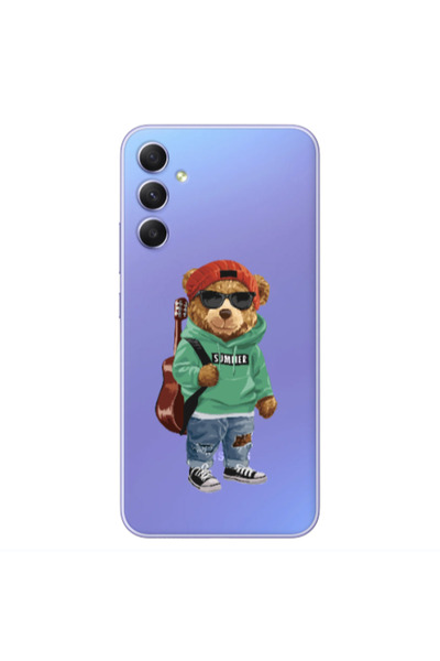 Other Samsung A25 Summer Tedy Transparent Silicone TPU Θήκη