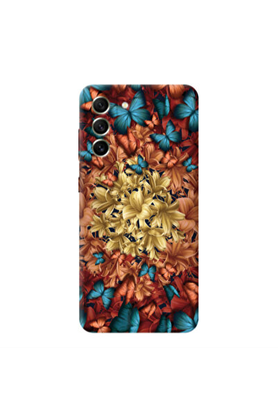 Other Samsung S22 Plus Blue butterflies Transparent Silicone TPU Θήκη