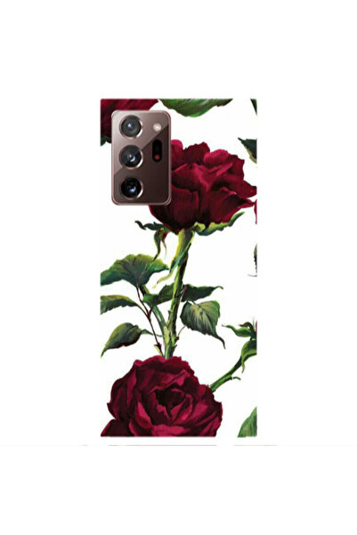 Other Samsung Note 20 Plus Stemmed rose Transparent Silicone TPU Θήκη