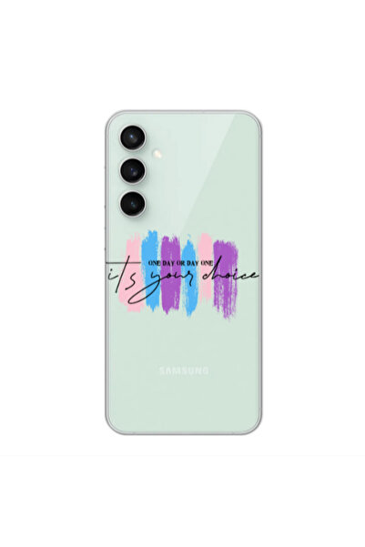 Other Samsung S24 FE One Day Or Day One Transparent Silicone TPU Θήκη