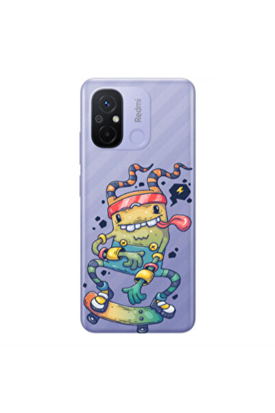 Other Xiaomi Redmi 12C Dangerous task Transparent Silicone TPU Θήκη