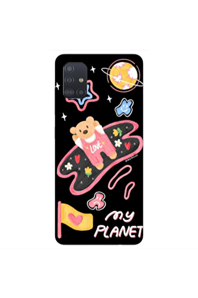 Other Samsung A51 My planet Transparent Silicone TPU Θήκη