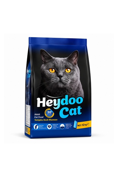 Heydo Tavuklu Yetişkin Kedi Maması 12 Kg