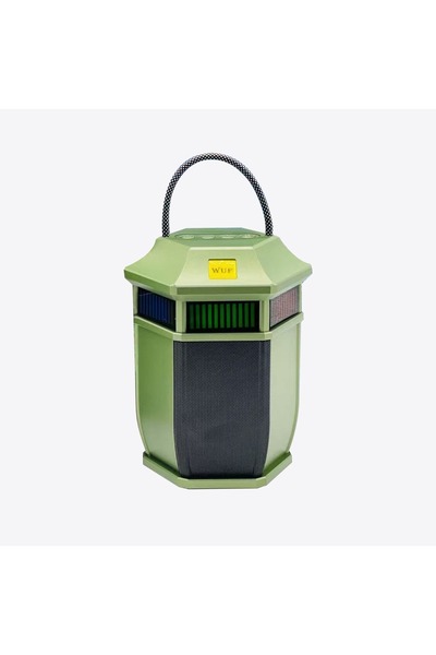 Zen Store Portable Solar Rechargeable Bluetooth Speaker with LED Light & Carr...