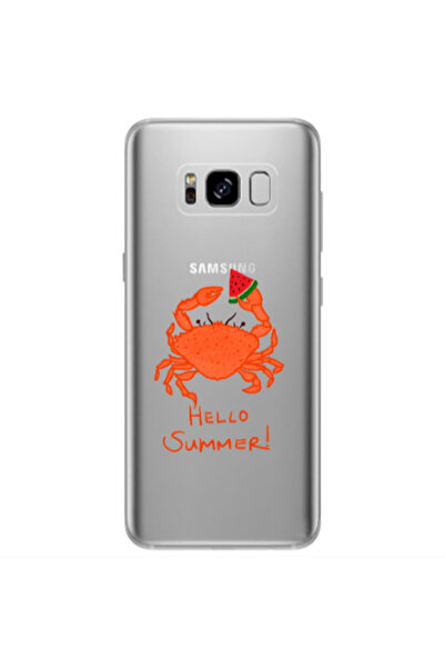 Other Samsung S8 Plus Hello Summer! Transparent Silicone TPU Θήκη