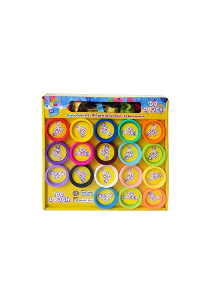 OEMS Clay do it assorted with 12 molds 18 in 2 oz