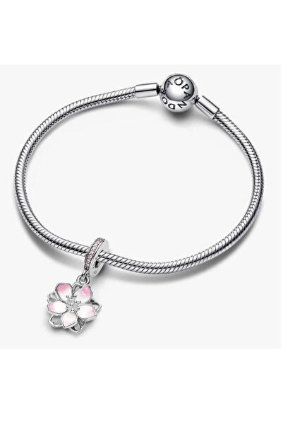 Pandora Charm tip Floare de cires Zirconiu - Argint 925