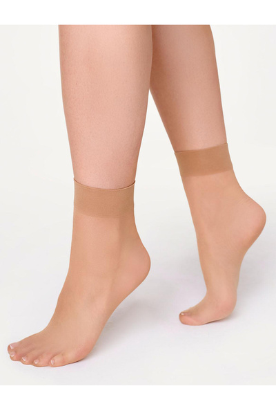 sosetaria Top Bottom Set of 2 pairs of short socks Marilyn Petki 15 den