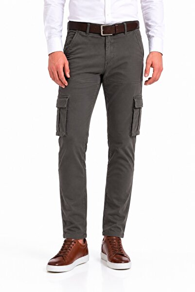 BAGLAN Men's Canvas Cargo Pocket Trousers Bgl-St05470