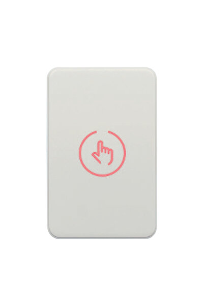 Etnicsaccessories Touch Exit Button, white plastic, surface mounting, 12-24 V...