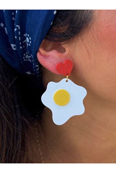 Happiears Egg Design Dangle Earrings