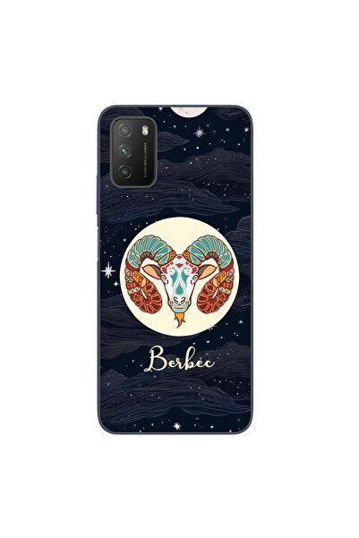 OEM Case compatible with Xiaomi Poco M3 Silicone Gel Tpu Pattern Horoscope Aries