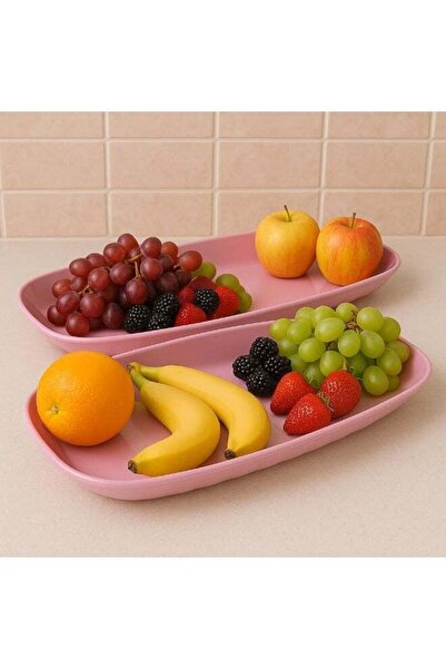 B & S BS B&S UB Oval Tray 1.3L | Durable Multi-Purpose Plastic Serving Tray
