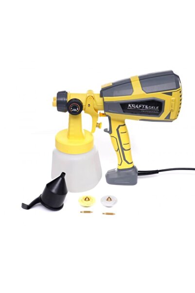 Kraft&dele Pistol electric de vopsit, Kraft&Dele, 500 W, 1000 ml, 1650 l/min