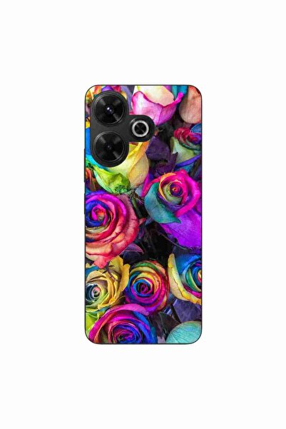 OEM Case compatible with Xiaomi Redmi 13 4G Silicone Gel Tpu Colorful Roses P...