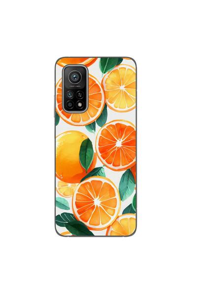 OEM Case compatible with Xiaomi Mi 10T Pro 5G Silicon Gel Tpu Model Oranges