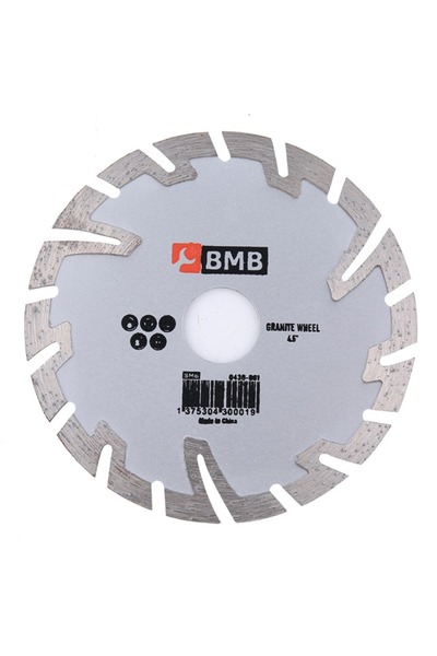 Lawazim BMB 4.5'' Granite Diamond Saw Blade for Angle Grinder - Cutting Disc ...