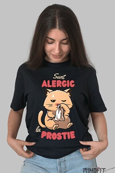 GILDAN Tricou Pisica Cu Alergie La Prostie