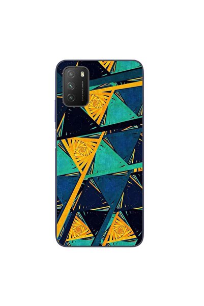 OEM Case compatible with Xiaomi Poco M3 Silicon Gel Tpu Abstract Prism Pattern