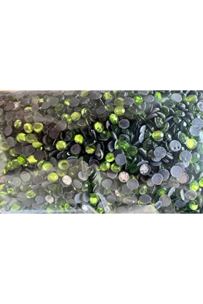 Ganz trend SS 20 ütü ile yapışan Kristal Taş Çağla yeşili (25 gram)
