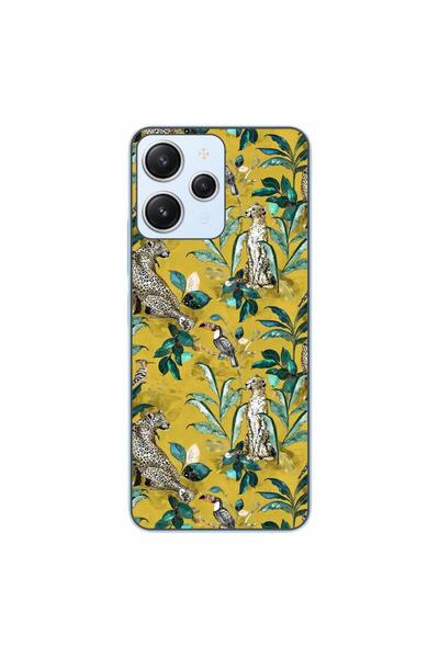 OEM Case compatible with Xiaomi Redmi 12 4G Silicon Gel Tpu Model Yellow Jung...