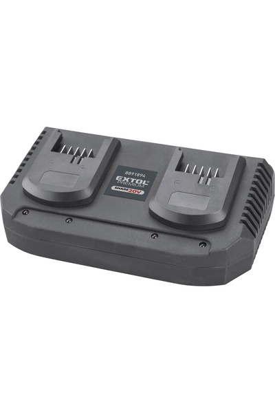 Extol Premium Double charger 20V, EXTOL PREMIUM, 8891894, 2x3.5A, 2000-8000mAh