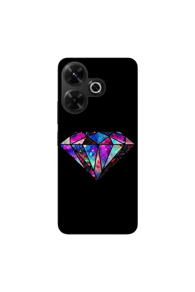 OEM Case compatible with Xiaomi Redmi 13 4G Silicon Gel Tpu Model Diamond Black