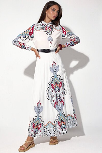 Hiccup MSN Long maxi dress in Printed fabric